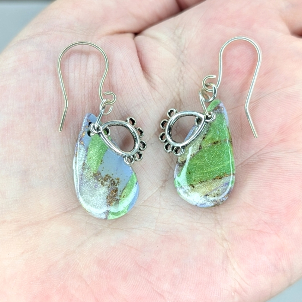 Raindrop Charm Earrings - Picture 4 of 6